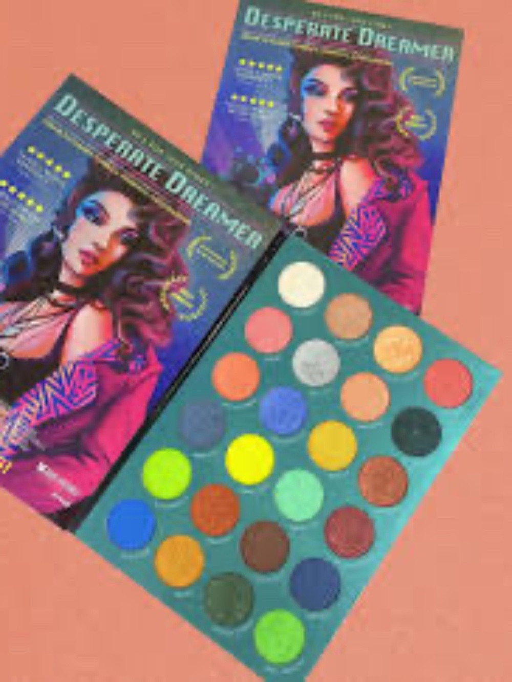 Rude Desperate Dreamer 24 Color Shimmer Eyeshadow Palette